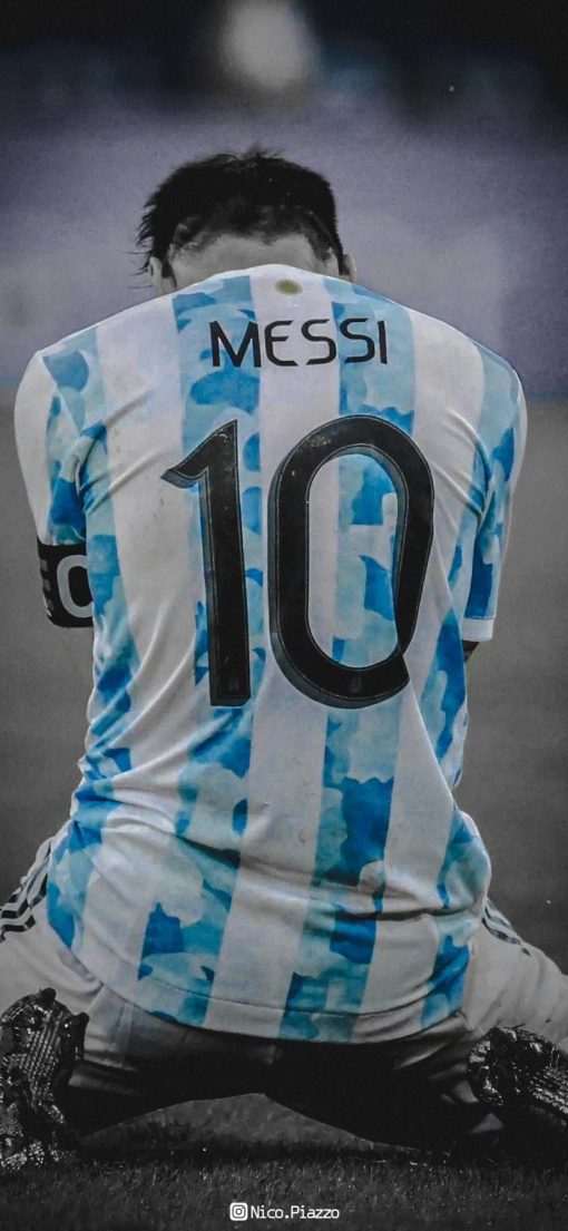 خرید تابلو ورزشکاران اشک های مسی شماره 10 آرژانتین به همراه هدیه ویژه