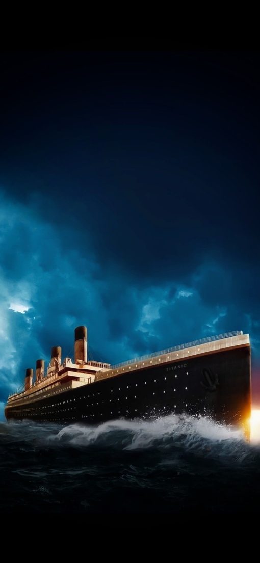 خرید تابلو پذیرایی عکس کشتی تایتانیک