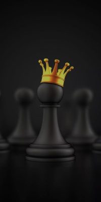 قیمت و خرید تابلو فانتزی سرباز شاه در بازی شطرنج