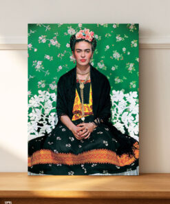 تابلو هنرمندان عکس فوق العاده زیبای فریدا کالو