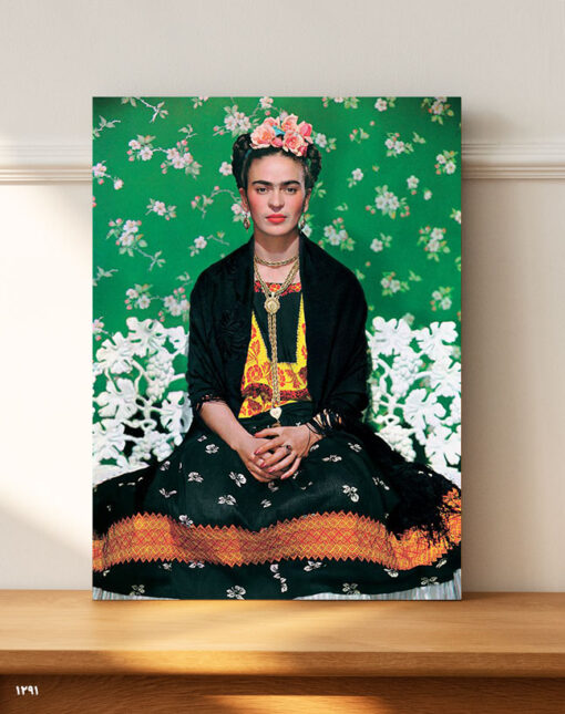 تابلو هنرمندان عکس فوق العاده زیبای فریدا کالو