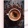 تابلو برای کافه طرح فنجان قهوه