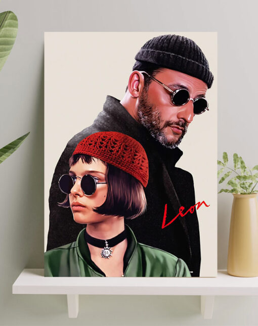 تابلو زیبای لئون و ماتیلدا