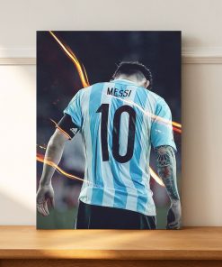تابلو عکس مسی ستاره آرژانتین