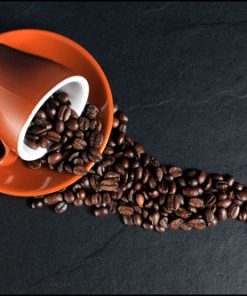 قیمت و خرید تابلو برای کافه طرح قهوه ریخته