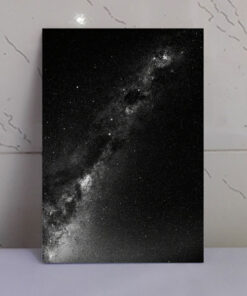 تابلو سیاه و سفید کهکشان راه شیری