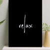 تابلو انگیزشی relax ریلکس