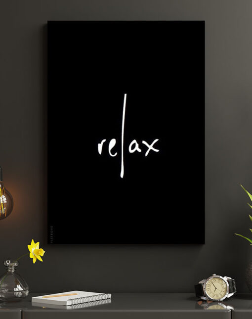 قیمت و خرید تابلو انگیزشی relax ریلکس