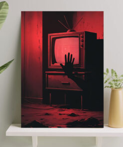 تابلو فانتزی تلویزیون و تاریکی