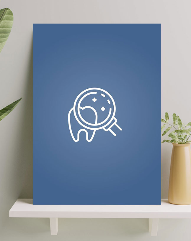 تابلو دندانپزشکی طرح معاینه دندان تابلو دندانپزشکی طرح معاینه دندان